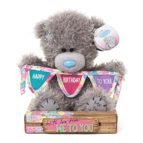 7" Holding Bunting Happy Birthday Me to You Bear £6.99